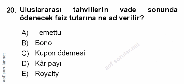 Soru 20