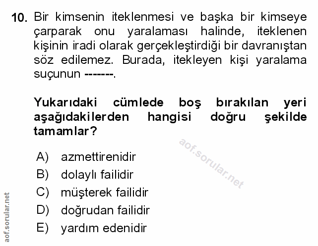 Soru 10