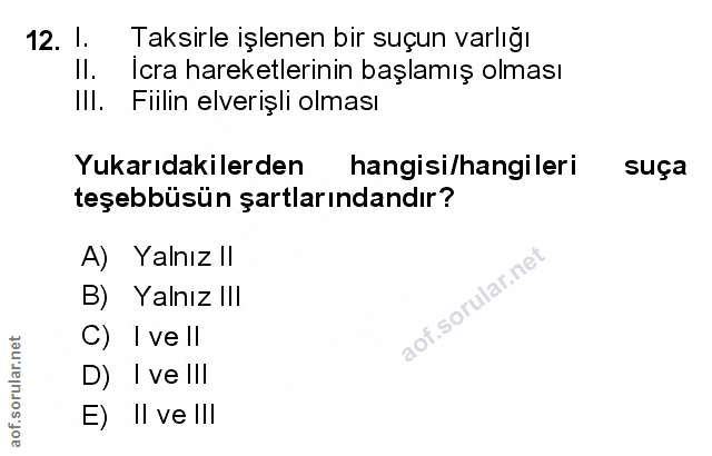Soru 12