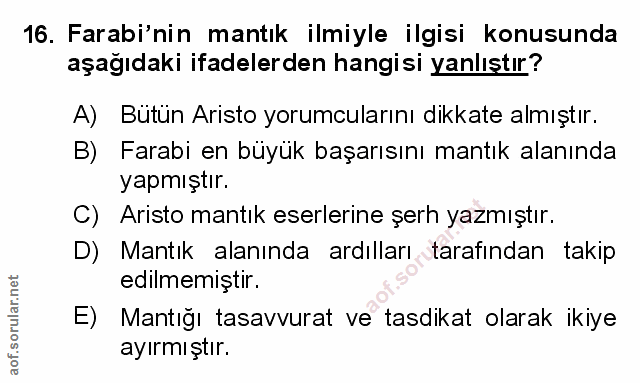 Soru 16