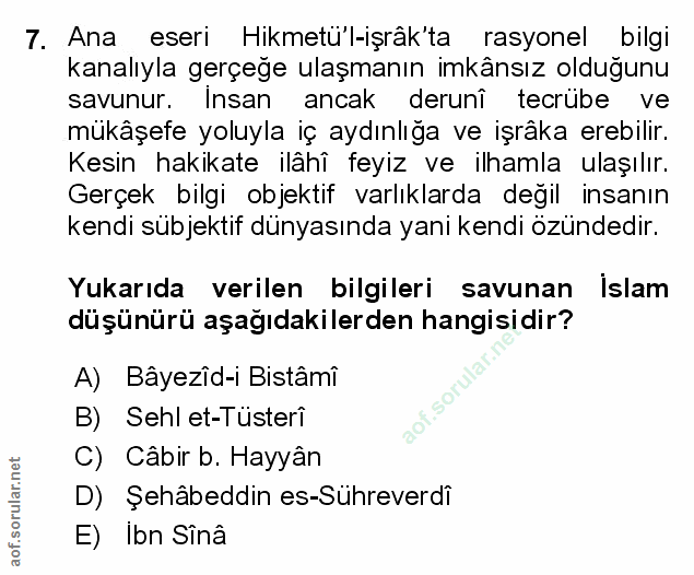 Soru 7