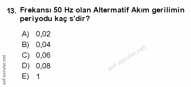 Soru 13