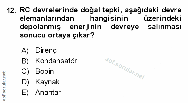 Soru 12