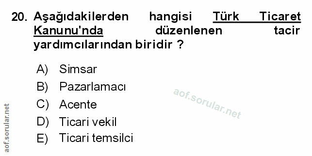 Soru 20