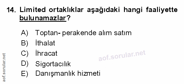 Soru 14