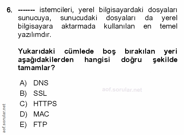 Soru 6