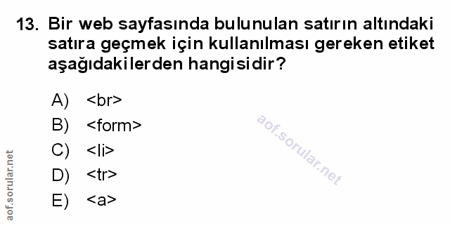 Soru 13