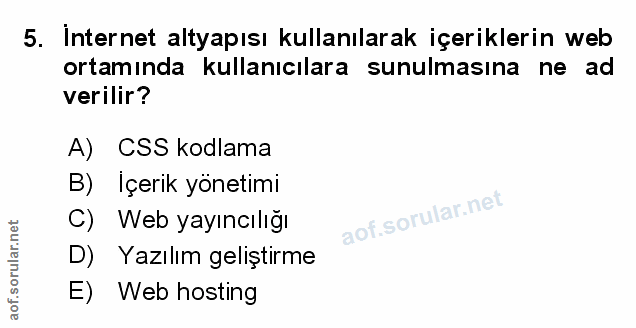 Soru 5