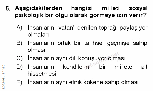 Soru 5