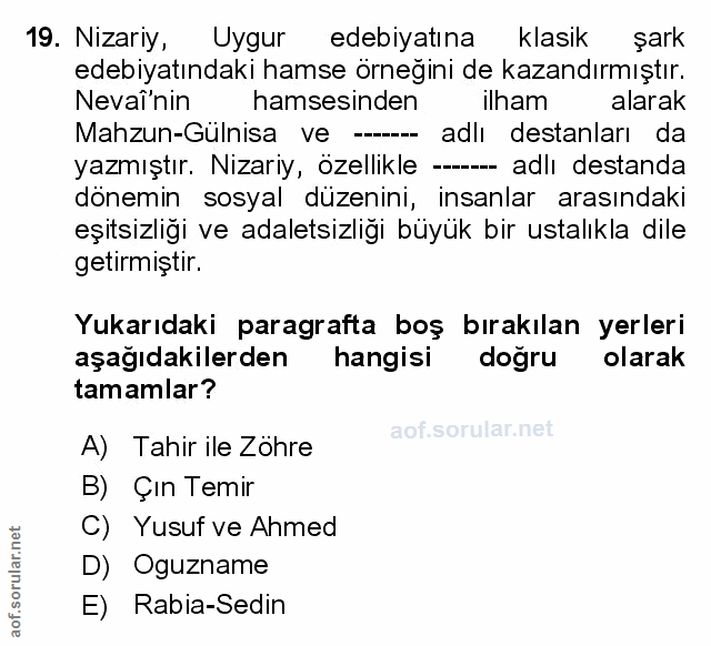 Soru 19
