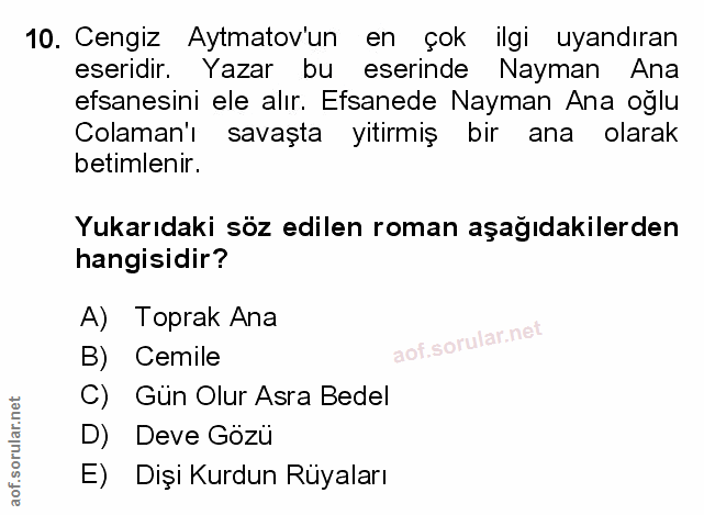 Soru 10