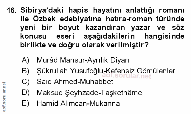 Soru 16