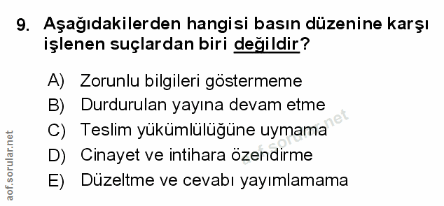 Soru 9