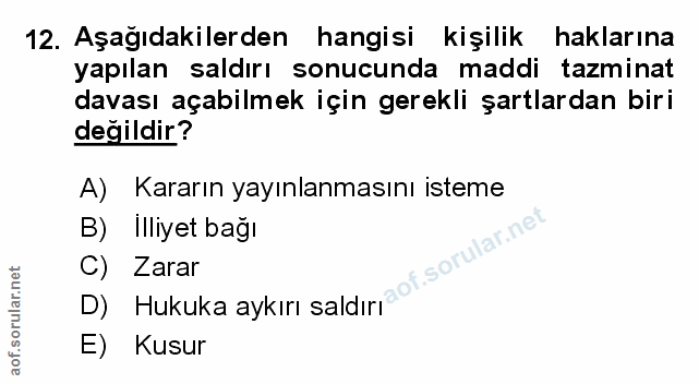 Soru 12