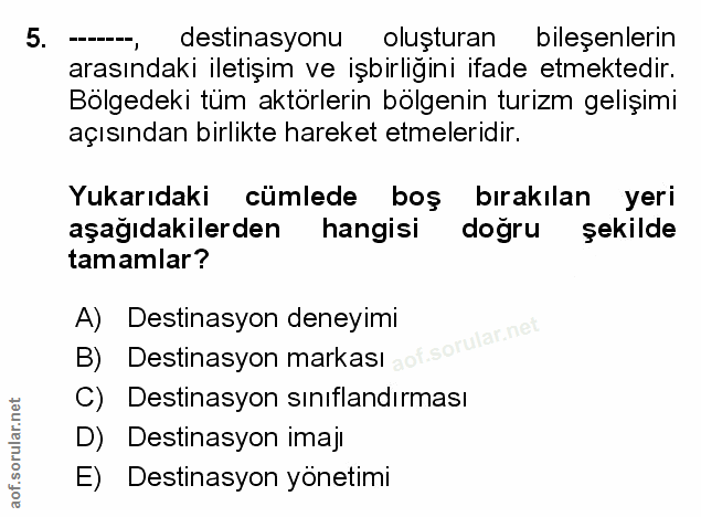 Soru 5