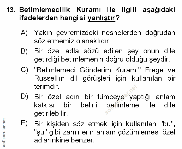 Soru 13