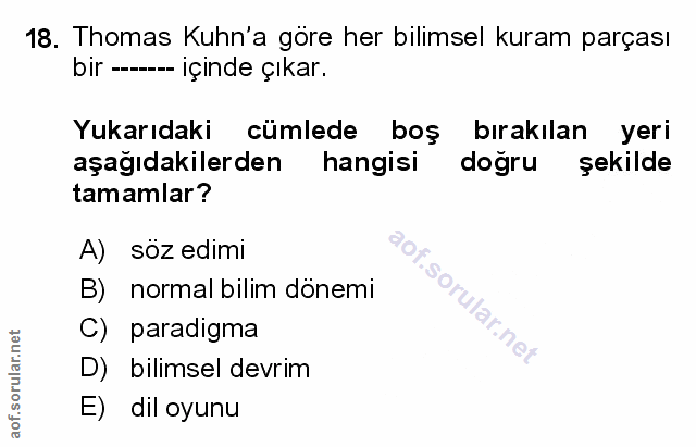 Soru 18
