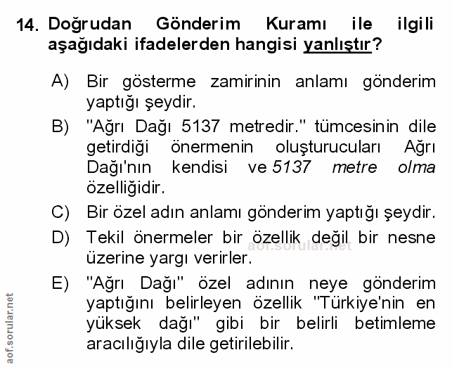 Soru 14