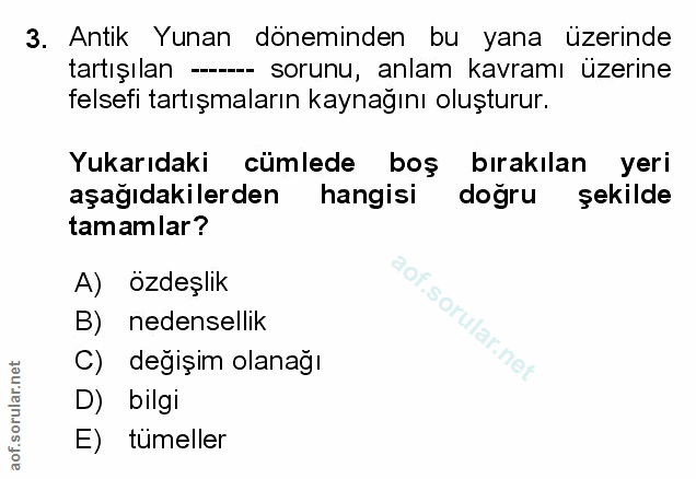 Soru 3