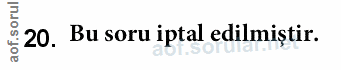 Soru 20