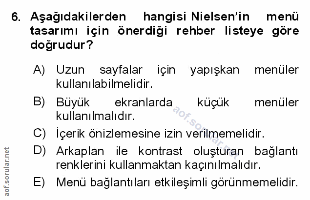 Soru 6