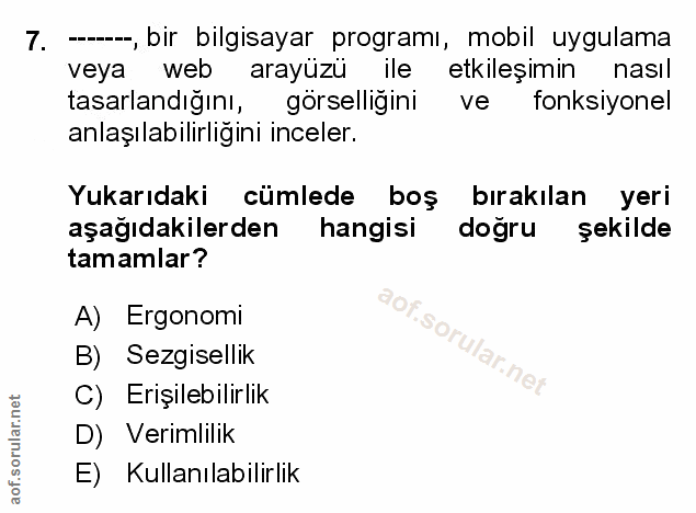 Soru 7