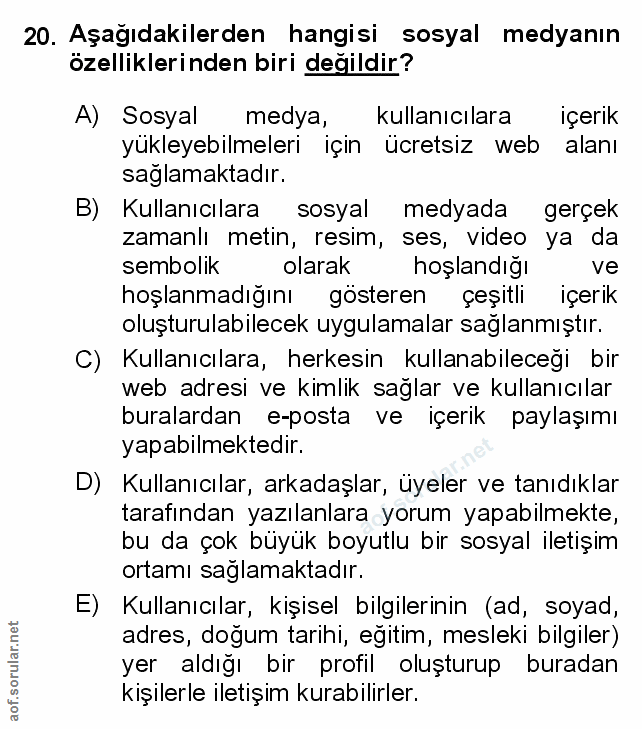 Soru 20
