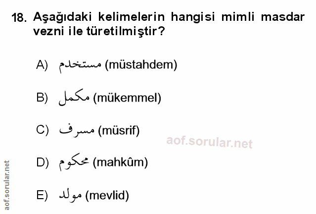 Soru 18