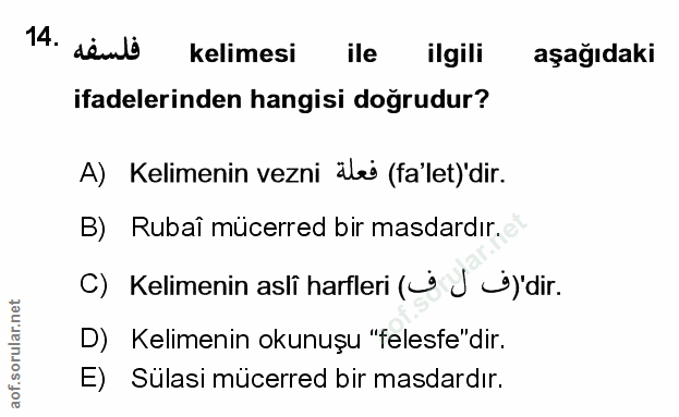 Soru 14