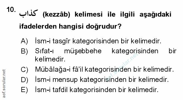 Soru 10