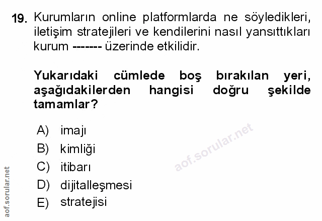 Soru 19