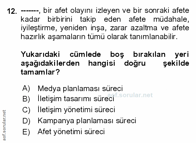 Soru 12