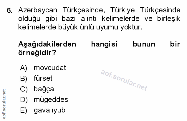 Soru 6