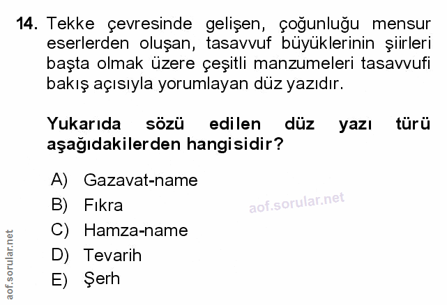 Soru 14