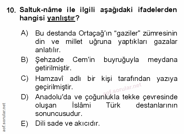 Soru 10