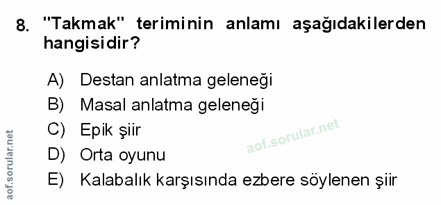 Soru 8