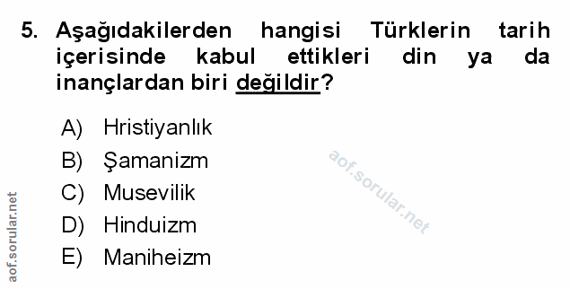 Soru 5