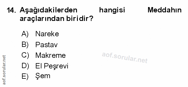 Soru 14
