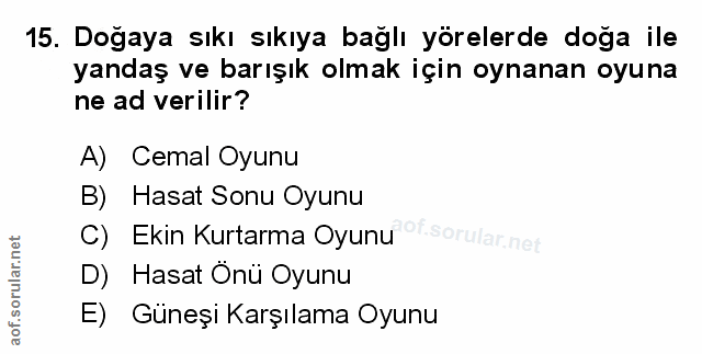 Soru 15