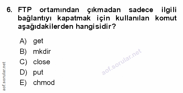 Soru 6