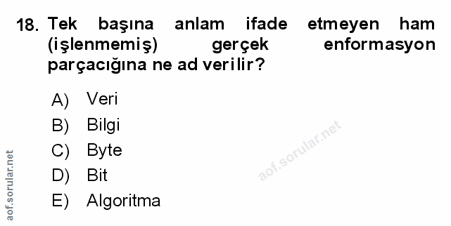 Soru 18