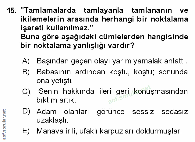 Soru 15