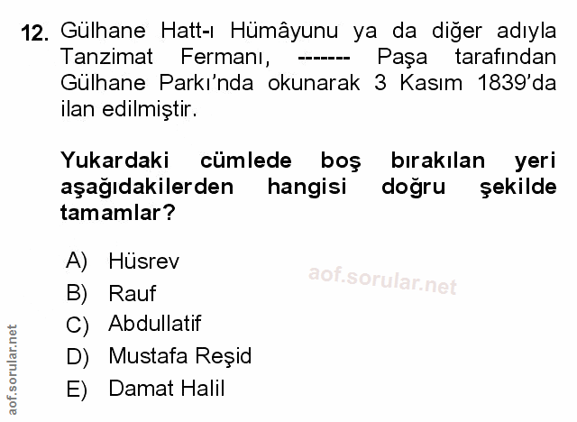 Soru 12