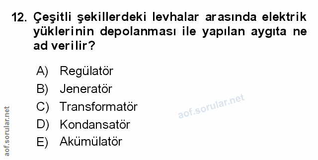 Soru 12