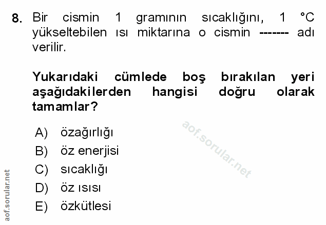 Soru 8