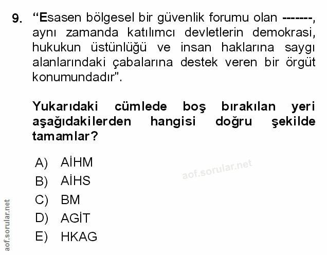 Soru 9