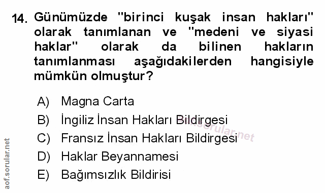 Soru 14