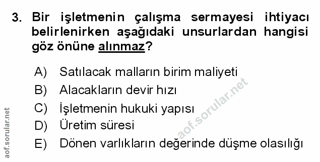 Soru 3