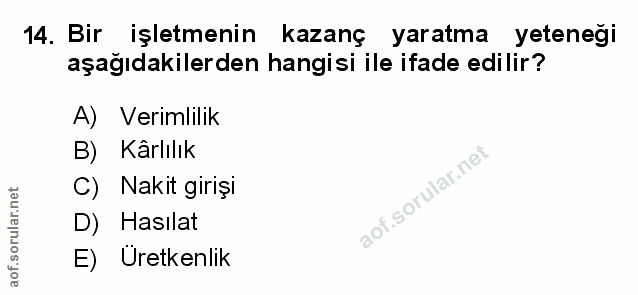 Soru 14