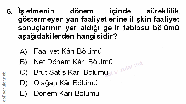 Soru 6